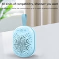 thumbnail image 4 of Altavoz Bluetooth portátil, impermeable IPX4, Bluetooth 5.1, luz RGB, ranura para tarjeta, audio Bluetooth, 4 of 7