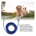 thumbnail image 2 of Cable Amarre Para Perros Cable De Acero Azul 6 Mm X 3 Metros, 2 of 8