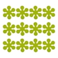 thumbnail image 2 of JUMNUYCUH 12Pcs Anti Slip Shower Stickers, Snowflake Safety Bathtub Non Slip Stickers, Waterproof Shower Floor Non Slip Stickers for Bath Tub, Shower Floor, Tile, Pools and Stairs, 3.9" x 3.9", Green, 2 of 8