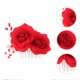 thumbnail image 3 of Peineta de flores artificiales para el cabello, elegante tocado de novia con rosas, tocado de boda, 3 of 7