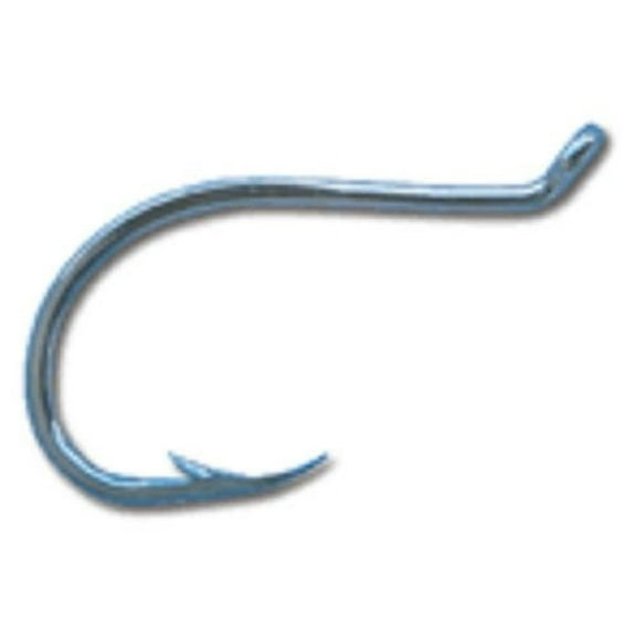 Mustad 92553 Beak/Octopus, 1X Strong, Forged, Reversed, Up Eye Classic Hook, #6 - 100 Per Pack