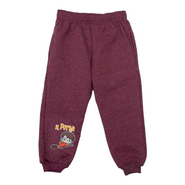 Jogger Harry Potter para Niño Estampado Pierna Vino Talla 4
