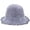 Gray, variant on Winter Bucket Hat Women Tassel Raw Edge Fisherman Hat Simple Solid Color Foldable Basin Hat Casual Sunshade Hat
