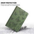 thumbnail image 3 of Rotating Case for Lenovo Idea Tab 11 2025 / M11 2024 / K11 11 inch with 360 Stand, Shockproof PU Leather Cover with Pen Holder, Green, 3 of 7