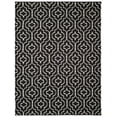 thumbnail image 2 of SAFAVIEH Montauk Raeyln Geometric Cotton Area Rug, Black/Ivory, 8' x 10', 2 of 6