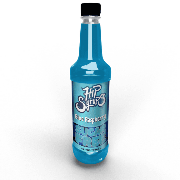 Hip Syrups Blue Raspberry Sugar Free Simple Syrup, 25.4 fl oz
