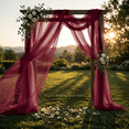 thumbnail image 2 of Sedona Designz Polyester Tulle Fabric Bolt 54 Inch Wide – 40 Yards Roll, Lightweight Sheer Tulle for Wedding Decorations, Tutus, Crafts, Party Decor, Bridal Veils & Event Backdrops, 2 of 15