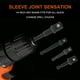 thumbnail image 3 of Taladro Socket Adaptador Hex Shank To Square Impact Driver Extension Bits Kit Craftsman Spring Locking Reemplazo Reducer Herramienta Mano 3pcs Extension Bits Inevent TO001481-01, 3 of 7