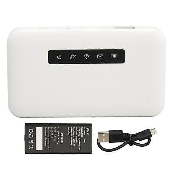 4G LTE Mobile WiFi Hotspot with SIM Card Slot RJ45 WAN LAN 300 Mbps Supports 32 Users Modem for Travel Indoor Outdoor