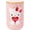 Dusty Pink, variant on Silver Buffalo Disney Mickey Mouse Glass Jar with Lid, 4” x 4” x 6”