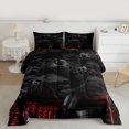 thumbnail image 2 of Homewish Video Game Bedding Comforter Set 2pcs for Kids Children Teens,Abstract Gamepads Twin Comforter Sets Microfiber,Graffiti Splash Breathable Bedding Set,Ultra Soft Home Decor,Reversible, 2 of 8