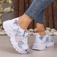 thumbnail image 4 of Women's Walking Shoes Composite Toe Work Barefoot Sneakers Shoes Breathable Flexible Fashion Sneakers for Daily Wear Green Size 8.5, 4 of 6