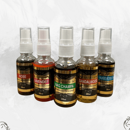 Incensation Premium Air Freshener Spray, Multi-Scent, 5 Count, 5 Pack