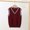 Wine WE160, variant on Children’s Winter Solid Knitted College Style V-Neck Sweater Vest Soft Polyester Fashion Pullover Sleeveless Warm Breathable Stylish Casual Daily Birthday Home Travel Boys Girls Multiple Sizes