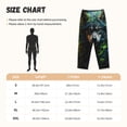 thumbnail image 4 of Lsque Realistic Style Colorful Wolf A Print Women's Pajama Pants, Lounge Pant - Comfortable Home Wear,Elastic Waistband, Stylish Design-XX-Large, 4 of 9