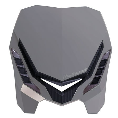 Polisport 8670800005 E-Blaze Headlight - Nardo/Black