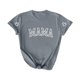 thumbnail image 1 of Camisa Penkiiy Mama Mujer Manga Corta Tops Tees Gráficas Trendy Camiseta Casual Mamá 3XL Gris, 1 of 4