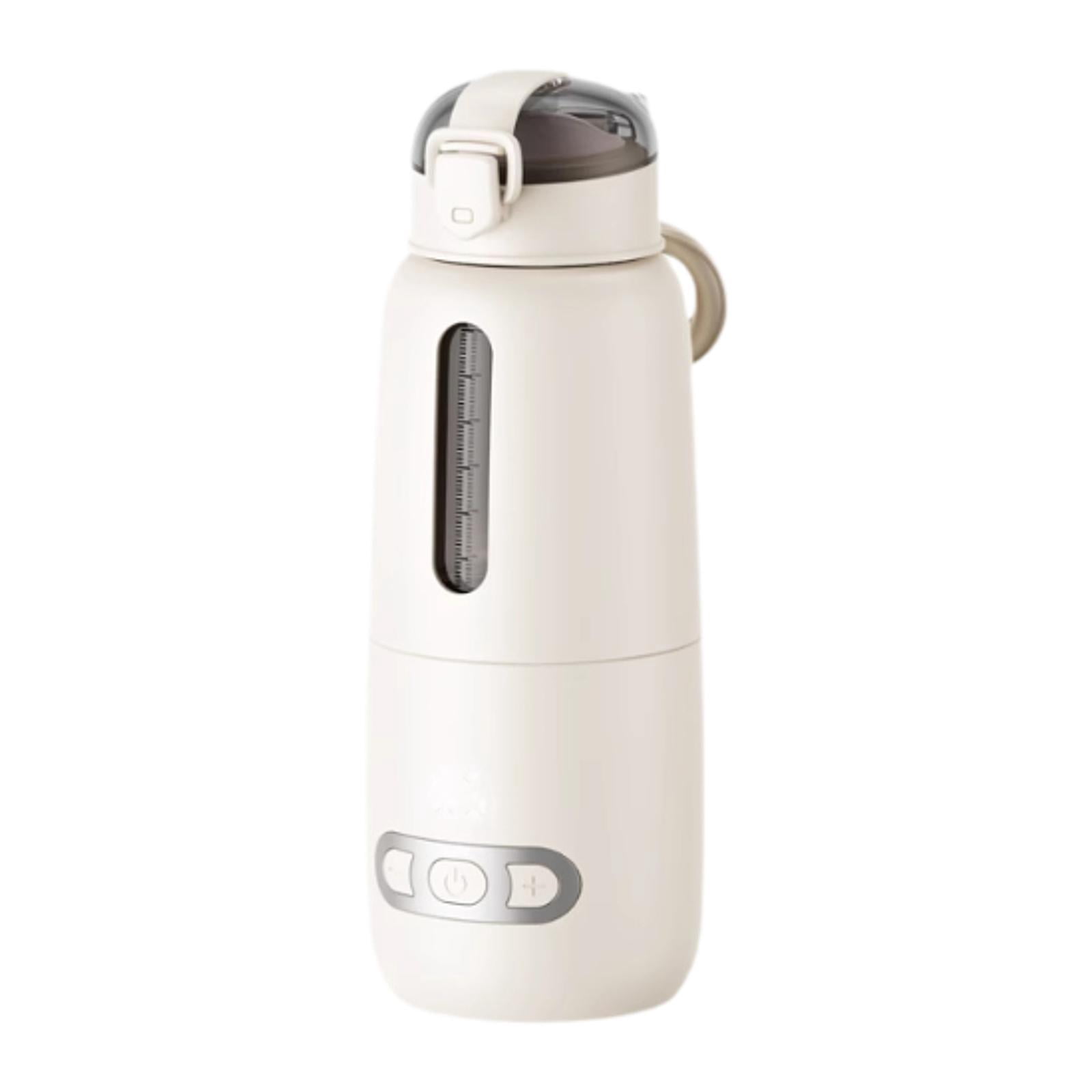 Baoblaze Portable Bottle Warmer Accurate Temperature Control Baby Milk Bottle Outdoors Ca beige 300ml