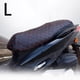 thumbnail image 4 of Funda protectora para asiento de motocicleta, elástica, antideslizante, compatible con motos. Negro, 4 of 9