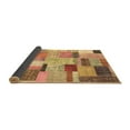 thumbnail image 2 of Ahgly Company Indoor Rectangle Patchwork Brown Transitional Area Rugs, 5' x 7', 2 of 4