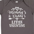 thumbnail image 4 of Inktastic Mommy and Daddy Little Valentine Boys or Girls Baby Bodysuit, 4 of 5
