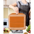 thumbnail image 2 of Burnt Orange Geometric Stand Mixer Dust Cover with Storage Pocket & Handles, Country Greece Key Art Fits All Tilt Head & Bowl Lift Kitchen Appliance Cover Organizer Bag Accessories, 4.5-5 Quart, 2 of 6