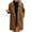Brown, variant on Winter Coats for Women 2024 Trendy Fuzzy Fleece Lapel Long Sleeve Button Down Sherpa Cardigan Jackets Casual Loose Warm Pea Coats Outwear