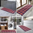thumbnail image 2 of Multi Color Checkerboard Checkered Pattern Kitchen Rug Mat,Kitchen Runner Rugs Non Skid Washable,Decorative Kitchen Floor Mats for Kitchen,Sink,Laundry,17"X47", 2 of 5
