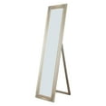 thumbnail image 3 of Cecilia Full Length Standing Mirror with Decorative Design, Black, 3 of 9
