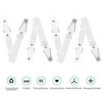 thumbnail image 6 of Tcwhniev 4pcs Bed Sheet Straps Adjustable Fitted Sheet Clips Non-slip Bed Sheet Fastener Suspenders Elastic Mattress Pad Gripper Strap for Home Bedroom, 6 of 9