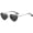 Black-silver, variant on Love Heart Shaped Polarized Sunglasses Women Men Design Eyewear Party Sun Glasses Outdoor Goggle UV400-USA