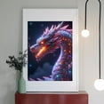 thumbnail image 2 of Diamond Art Kit for Adults, Fiery Dragon with Colorful Scales Diamond Painting for Adults Beginners, DIY Diamond Art Painting Kits, 5D Diamond Painting Crafts for Home Decor 12x16 Frameless, 2 of 7
