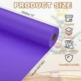 thumbnail image 2 of Uxcell 1 pack Wrapping Paper, Craft Paper Packing Paper 15" x 800"(66') Violet Blue, 2 of 7