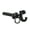Black, variant on FULL METAL 1/10 Trailer Drop Hitch Receiver Tow Hook For Axial SCX10 90046 For Traxxas TRX4 RC Crawler Car