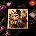 thumbnail image 6 of Halloween Pearl Diamond Painting Art Kit with Frame for Adults & Beginners, Gemstone Diamond Dots Beads Painting for Home Wall Decor Halloween, 6 of 6