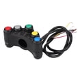 thumbnail image 1 of 22mm 12V Motorcycle Handlebar Switch Headlight Turn Fog Light Horn ON/OFF Start Kill Switch, 1 of 14