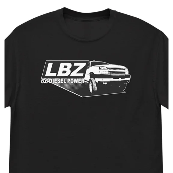 Reprint Rare VINTAGE LBZ Duramax T-Shirt, Mens Diesel Truck T-Shirt With Cateye Silverado Pickup