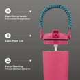 thumbnail image 4 of TAL Stainless Steel Hudson Paracord Handle Water Bottle 24oz, Pink, 4 of 11