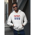 thumbnail image 2 of NASA Nasa Space Helmets Banner Hoodie Men -NASA Designs, Male XX-Large, 2 of 4