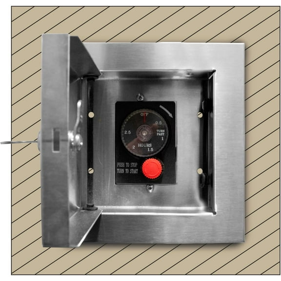 Summerset Locking Cabinet for ESTOP1-0H & ESTOP2-5H Timers - ESTOP-LC-KIT