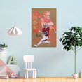 thumbnail image 4 of Christian McCaffrey Sport Poster Prints Canvas Art Poster and Wall Art Picture Print Modern Family bedroom Decor Posters 16x24inch(40x60cm), 4 of 6