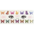 thumbnail image 3 of Unique Bargains 10 Pcs Realistic Fake Tattoos Butterfly Pattern Temporary Tatto Purple Blue, 3 of 5