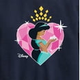 thumbnail image 3 of Disney - Jasmine Heart - Toddler And Youth Crewneck Fleece Sweatshirt, 3 of 5