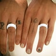 thumbnail image 2 of Silicone Rings For Women & Men – Trendy Unisex Stackable Rubber Wedding Bands Comfortable Breathable Flexible Fashion Jewelry For Active Ready Packaging Middle Finger Necklace Jewelry Ring Rings Set, 2 of 4