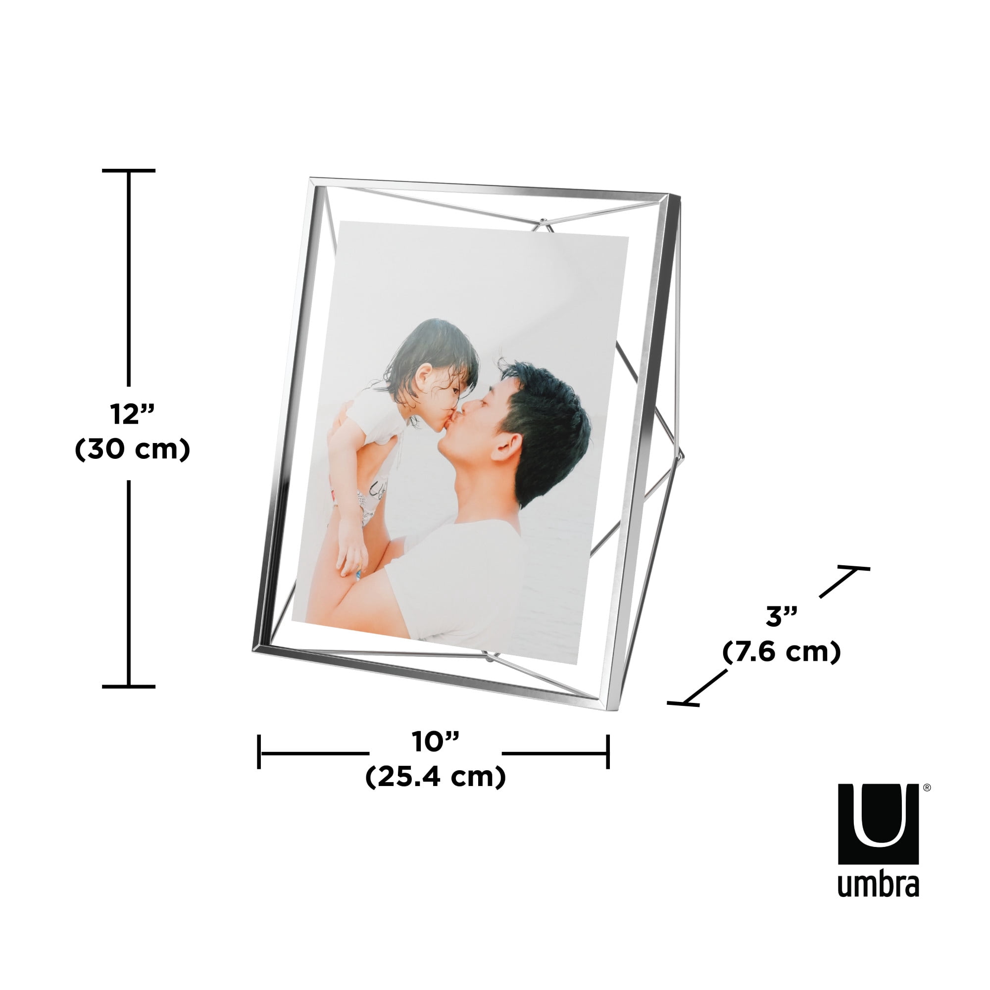 Umbra Prisma 8"x10" Tabletop & Wall Picture Frame