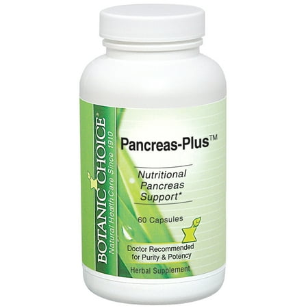 Botanic Choice Pancreas Plus, 60 Ct
