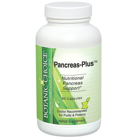 Pancreas Pork - Botanic Choice Pancreas Plus, 60 Ct