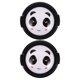 thumbnail image 1 of tapas de lente con diseño de panda de dibujos animados, protector de lente de cámara universal de 52 mm, 1 of 8