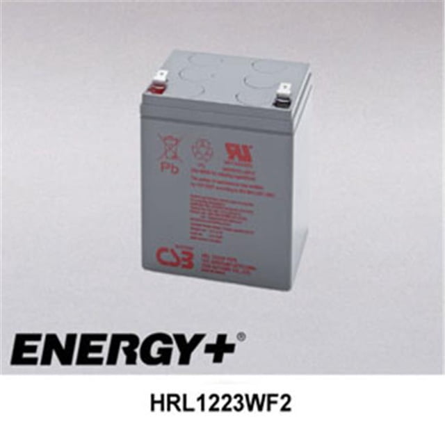 FedCo Batteries Compatible with CSB HRL1223WF2 5800mAh Sealed Lead Acid Battery For Standby And Main Power Applications