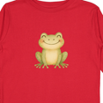 thumbnail image 4 of Inktastic Happy Green Frog Boys or Girls Long Sleeve Toddler T-Shirt, 4 of 5